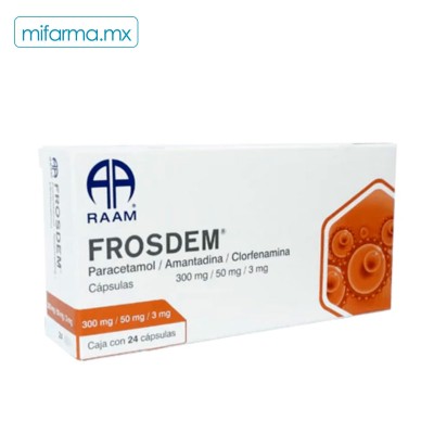 Frosdem 300 mg 50 mg 3 mg - Mi Farma