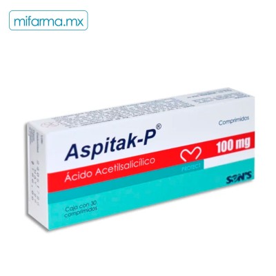 Aspitak P 100 mg- Mi Farma