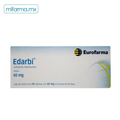 Edarbi 40 mg 28 Tabletas - Mi Farma
