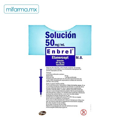 Enbrel de 50 mg - Mi Farma