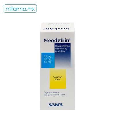 Neodefrin Sol Nasal - Mi Farma