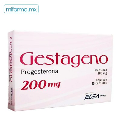 Gestageno Progesterona 200 mg - Mi Farma