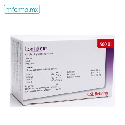 Confidex Medicamento - Mi Farma