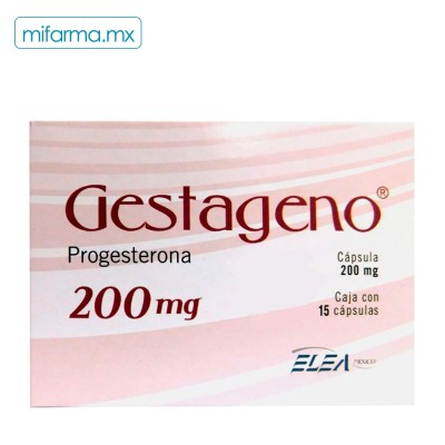 Gestageno Progesterona 200 mg - Mi Farma