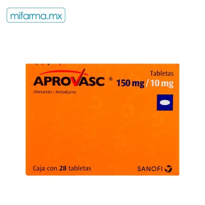 Aprovasc 150 mg 10 mg - Mi Farma