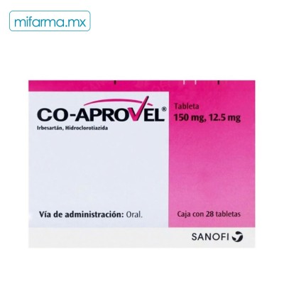 Co-Aprovel 150 mg 12.5 mg - Mi Farma