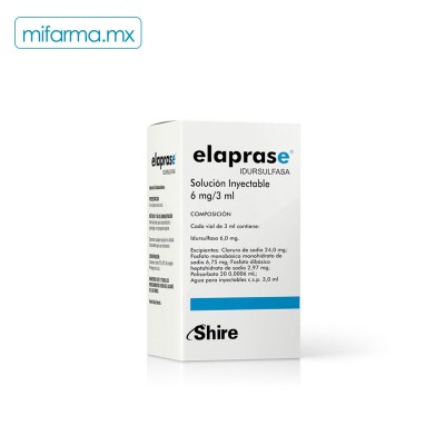 Elaprase 6 mg 3 ml - Mi Farma