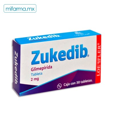 Zukedib 2 mg Tabletas - Mi Farma