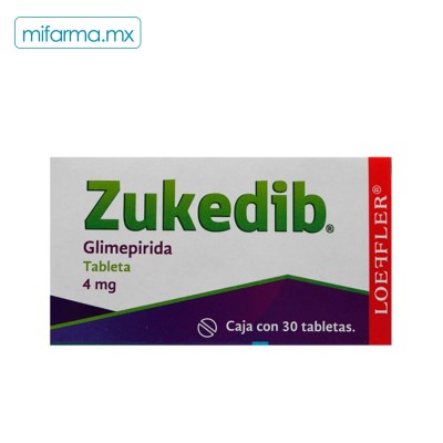 Zukedib 4 mg c 30 Tab - Mi Farma