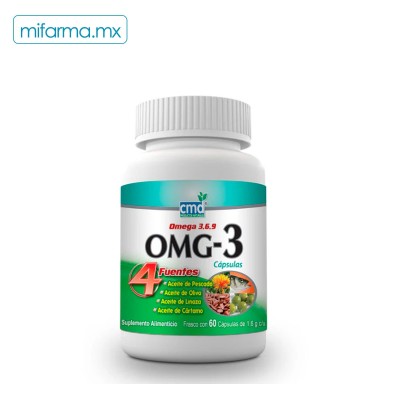 Cápsulas Omega 3 - Mi Farma