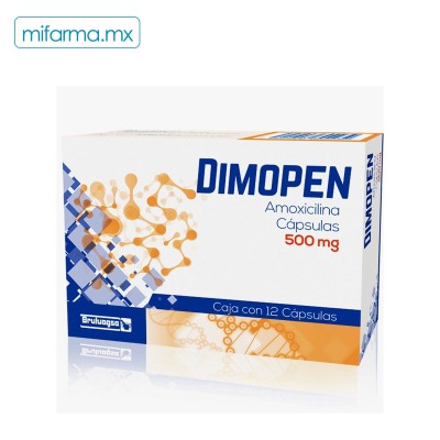 Dimopen Cápsulas 500 mg - Mi Farma