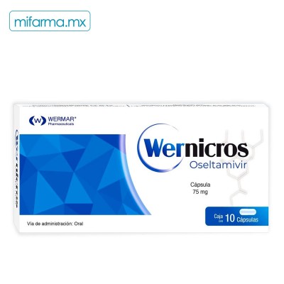 Wernicros Oseltamivir 75 mg - Mi Farma