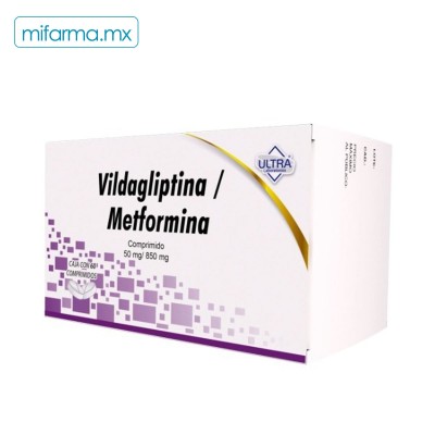 Vildagliptina Metformina 50 850 mg - Mi Farma