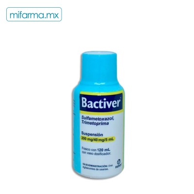 Bactiver Suspensión 200mg 40mg - Mi Farma