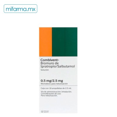 Combivent 0.5 mg 2.5 mg - Mi Farma