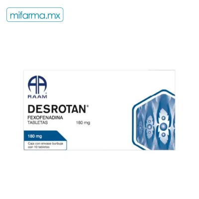 Desrotan 180 mg Tabletas - Mi Farma