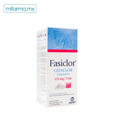 Fasiclor Suspension 125 mg 5 ml - Mi Farma