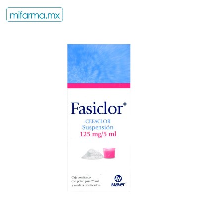 Fasiclor Suspension 125 mg 5 ml - Mi Farma