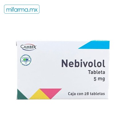 Nebivolol 5 mg Tabletas - Mi Farma
