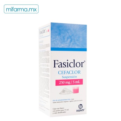 Fasiclor Suspension 250 mg - Mi Farma