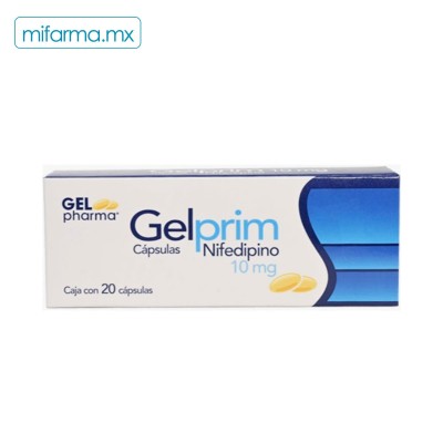 Gelprim Cápsulas 10 mg - Mi Farma