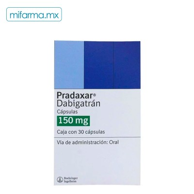 Pradaxar de 150 mg - Mi Farma