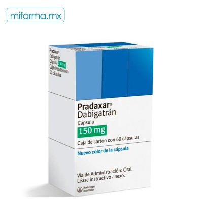 Pradaxar Dabigatran 150 mg - Mi Farma