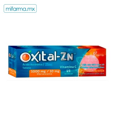 Oxital Zn Tabletas Efervescentes - Mi Farma