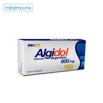 Algidol Cápsulas 600 mg - Mi Farma