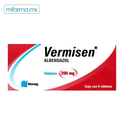 Vermisen Tabletas 200 mg - Mi Farma