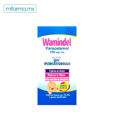 Wamindel Pediátrico Cereza - Mi Farma