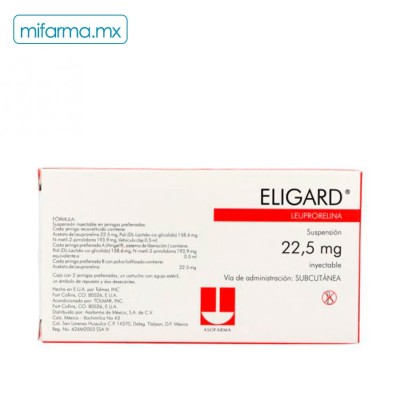 Eligard 22.5 c/2 Jeringas - Mi Farma