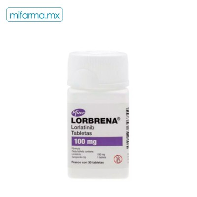 Lorbrena 100 mg 30 Tab - Mi Farma