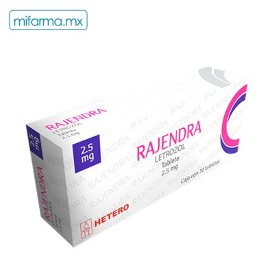Rajendra Letrozol 2.5mg c/30 - Mi Farma