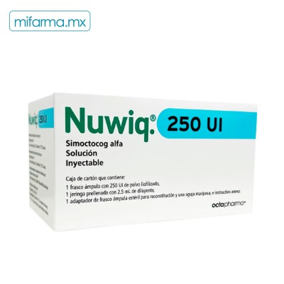 Nuwiq 250 UI Iny - Mi Farma
