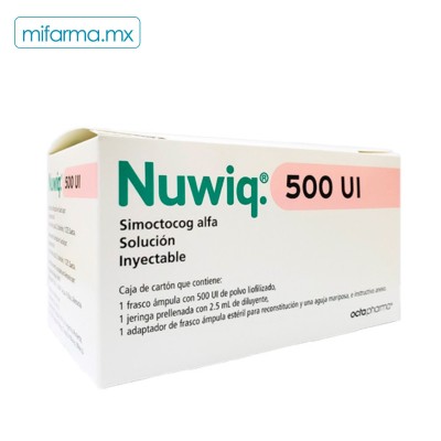 Nuwiq Simoctocog Alfa 500 - Mi Farma