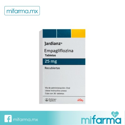 Jardianz 25 mg - Mi Farma