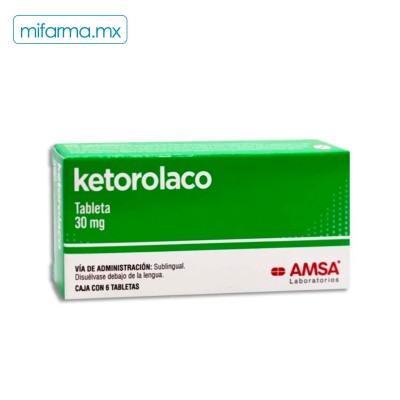 Ketorolaco Tabletas 30 mg - Mi Farma