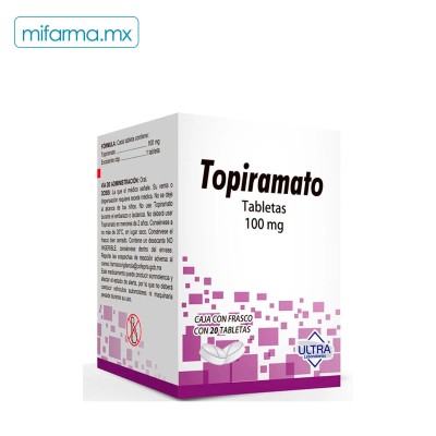 Topiramato Tabletas 100 mg - Mi Farma