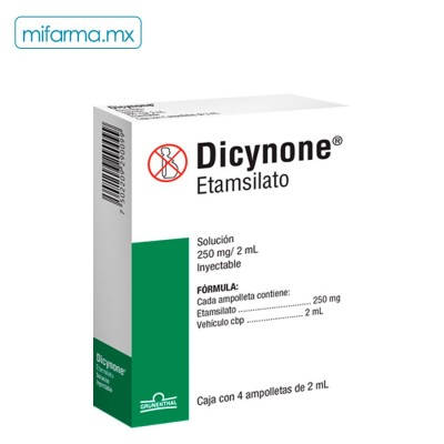 Dicynone Etamsilato Solucion Inyectable - Mi Farma