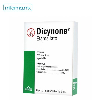 Dicynone Etamsilato Solucion Inyectable - Mi Farma