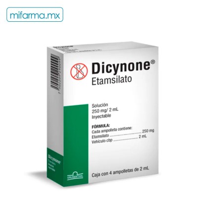 Dicynone Etamsilato Solucion Inyectable - Mi Farma