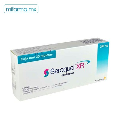 Seroquel XR 300mg - Mi Farma