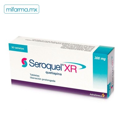 Seroquel XR 300mg - Mi Farma