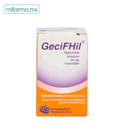 Tigecilina 50mg GeciFHil - Mi Farma