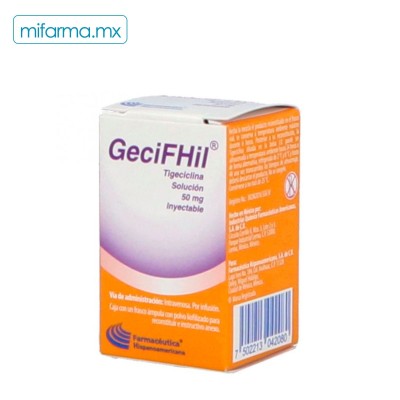 Tigecilina 50mg GeciFHil - Mi Farma