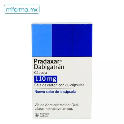 Pradaxar capsulas 110 mg - Mi Farma