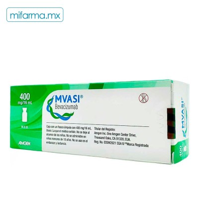 MVASI 400mg 16ml - Mi Farma