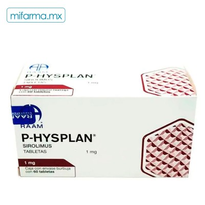 P Hysplan 60 tabletas - Mi Farma