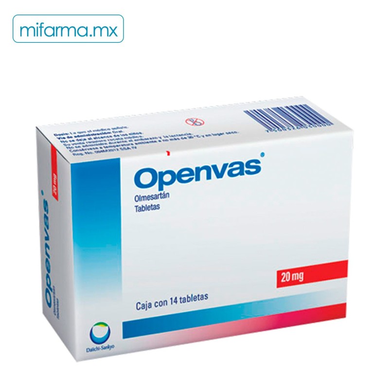 Openvas 20mng C 14 Mi Farma